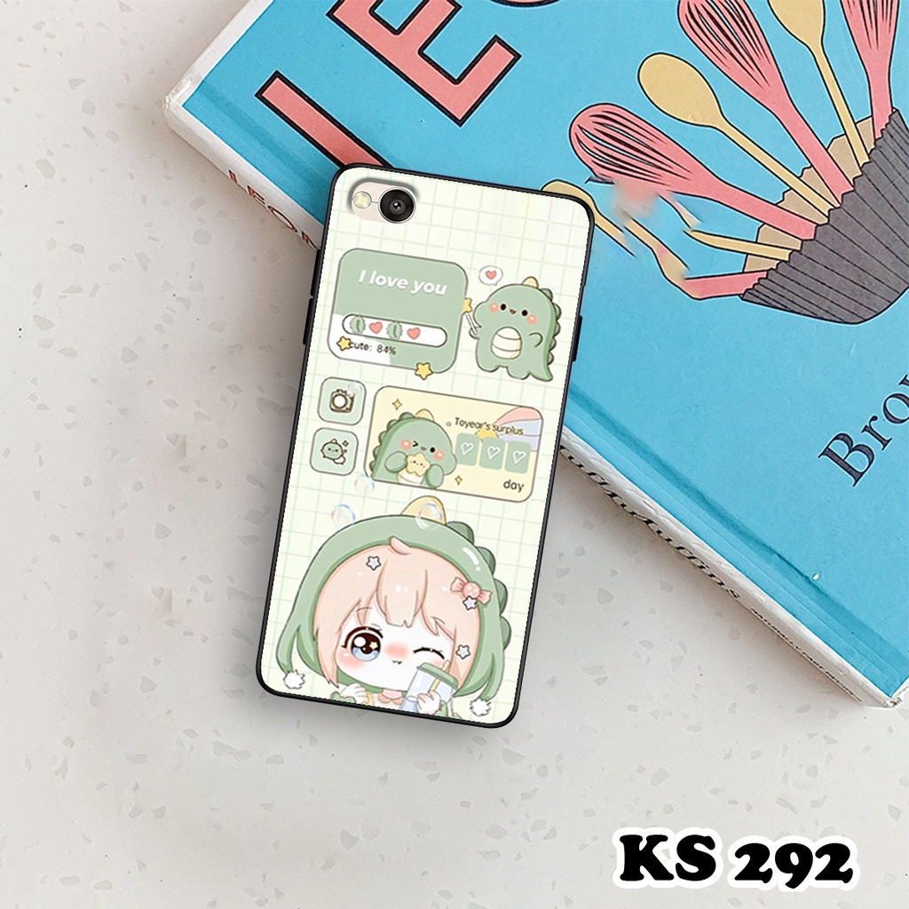 Ốp lưng Xiaomi Redmi 4 - Redmi 4A - Redmi 4X - Ốp in hình khủng long,dinosaur dễ thương