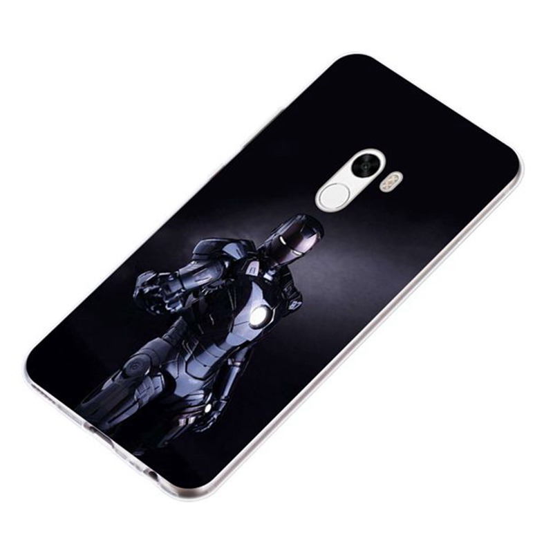 Ốp silicon Mềm In Hình Biệt Đội Siêu Anh Hùng Avengers Cho Xiaomi Mix Note Max 2 3 A1 A2 5 5c 5s 6 8 9 Se Lite Plus F1