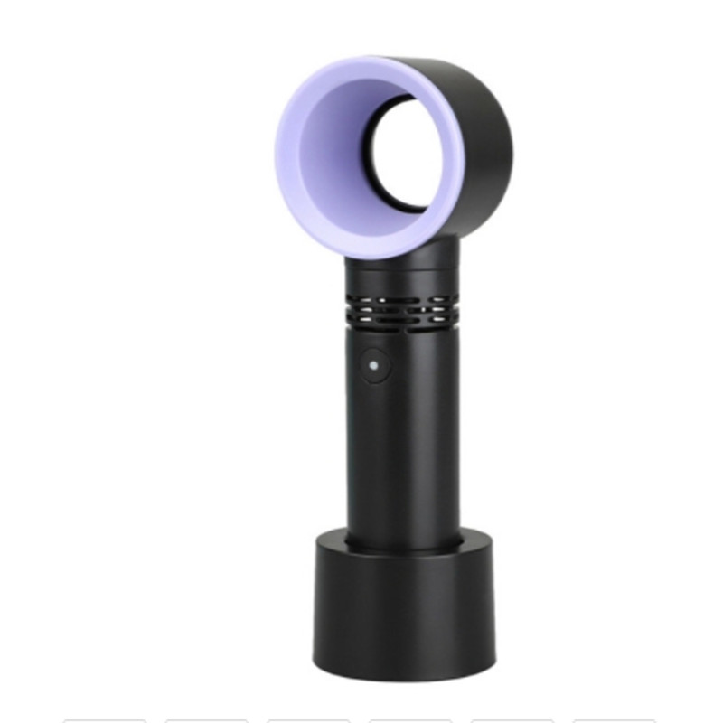 Quạt Mini Không Cánh Sạc Usb Có Đèn Led