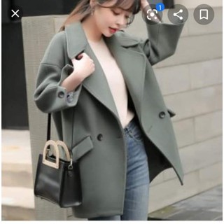 Áo khoác dạ cổ vest mã 670