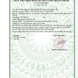 Keo ho Diệp Chi hỗ trợ long đờm, giảm ho - lọ mới 135ml