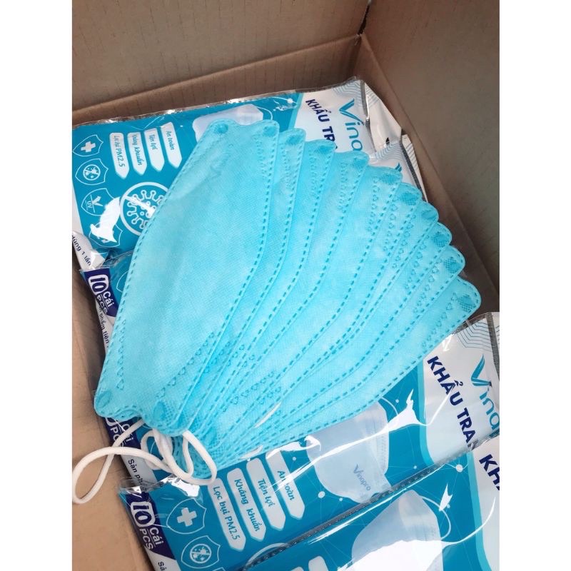 [Thùng 300c] Khẩu trang 4D Vinapro KF94
