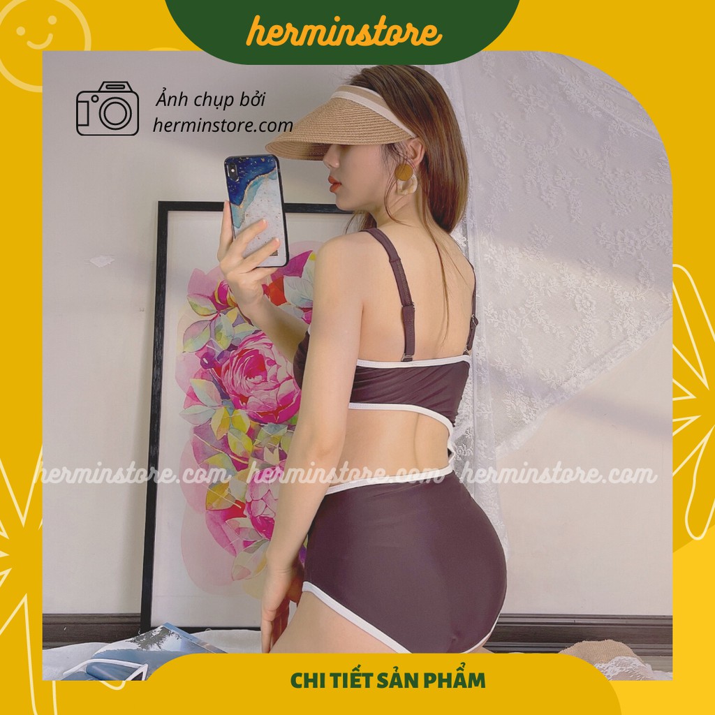 Bikini 1 mảnh khoét eo - Đồ bơi nữ 1 mảnh sexy cutout che khuyết điểm vòng 2 đỉnh cao - Mã BNL03