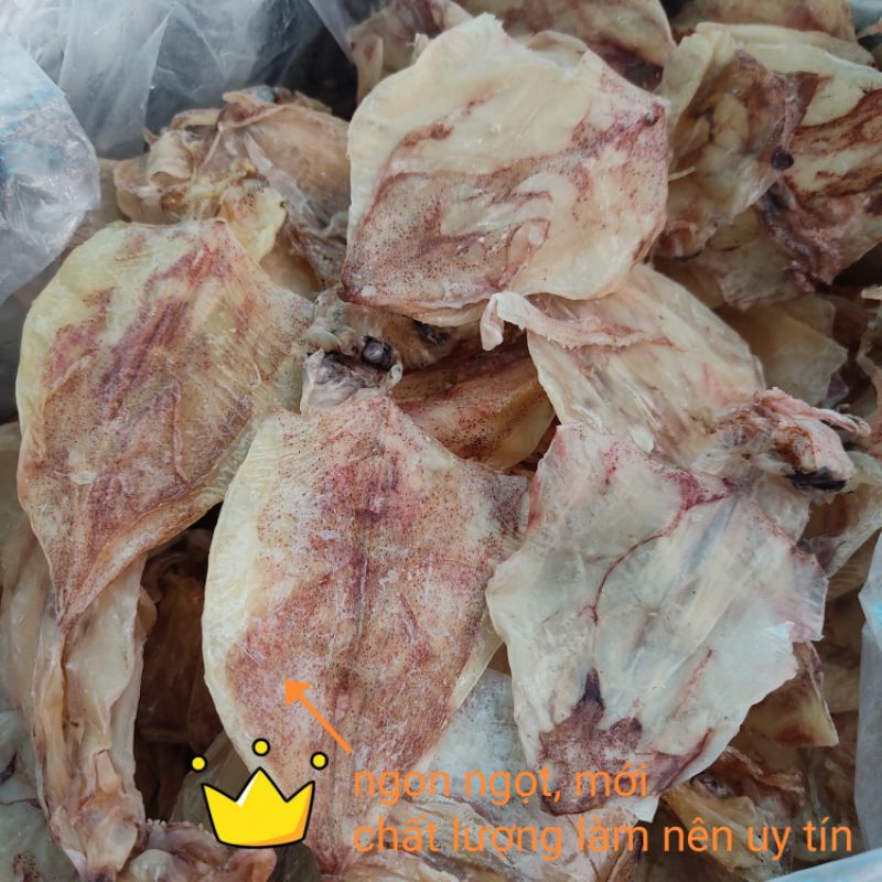 500G MỰC KHÔ Đồng Tiền TO ĐẸP loại lớn NGON