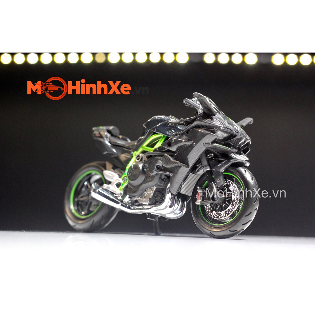 MÔ HÌNH XE KAWASAKI NINJA H2R 1:18 MAISTO