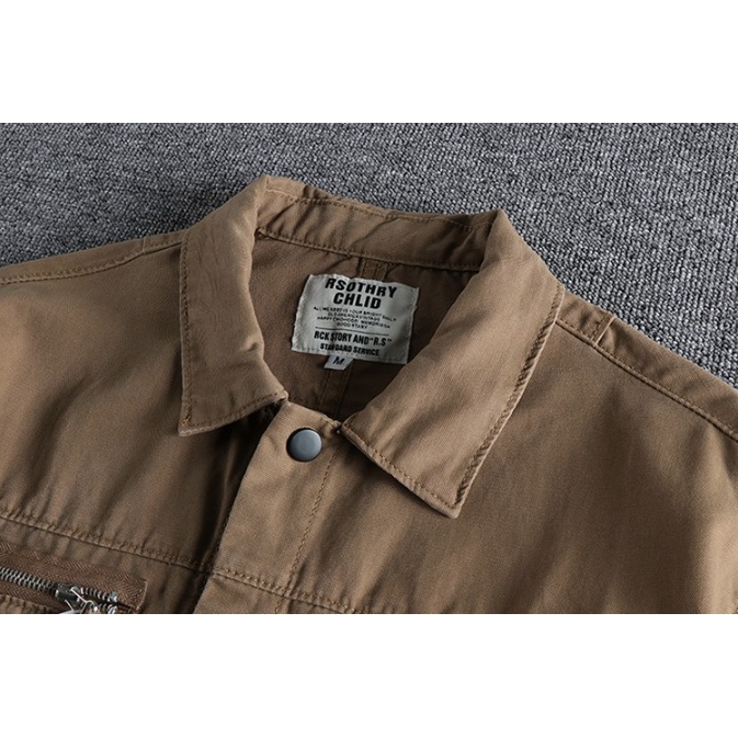 Áo khoác phong cách chiến thuật_dã ngoại