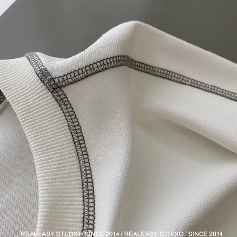 Áo Thun Tay Dài Dáng Rộng Màu Trơn Dễ Phối Đồ Thời Trang Cho Nam