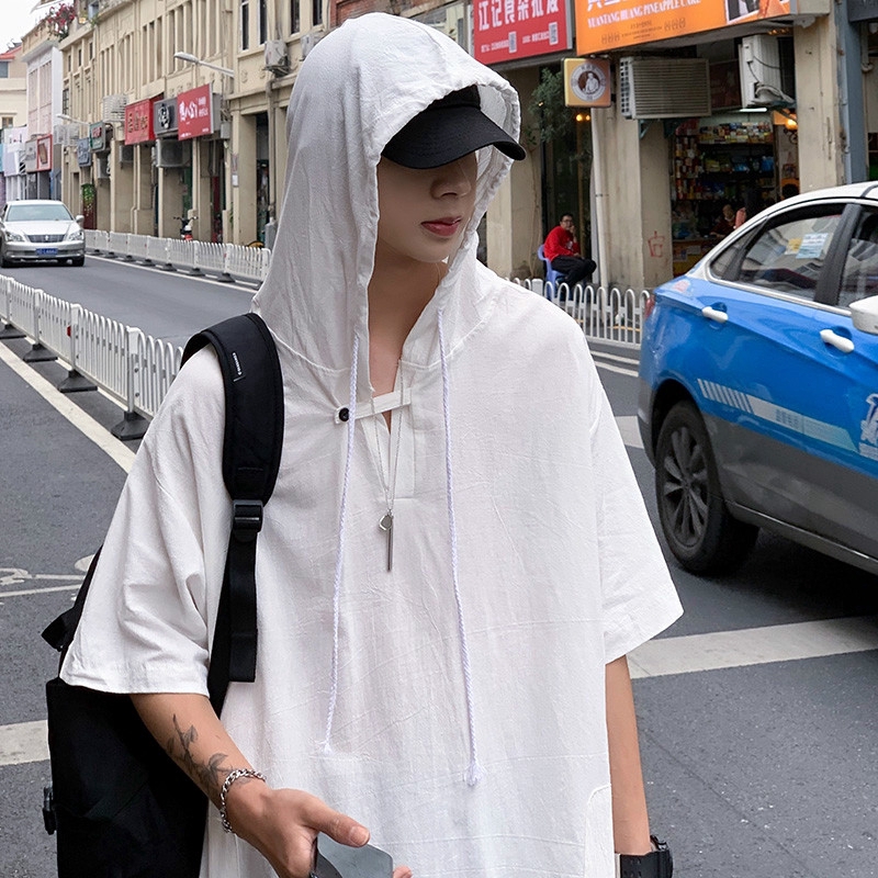 Áo Hoodie Ngắn Tay Màu Trơn Thời Trang Cho Cặp Đôi Chất Lượng Cao