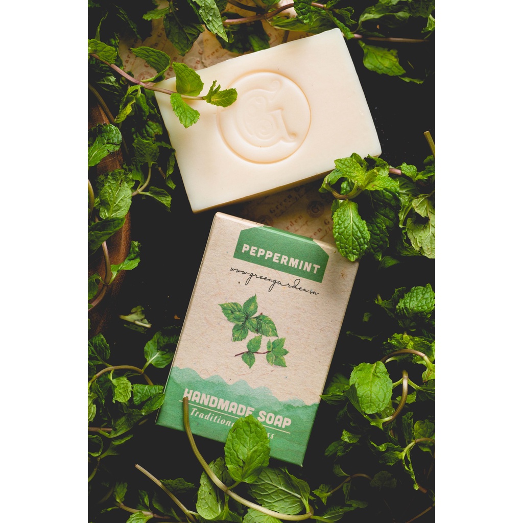 Xà phòng handmade Bạc Hà từ Green Garden