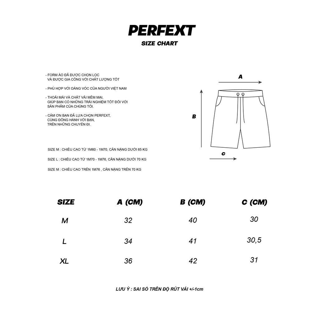 Quần Short Nam Perfext 100% Cotton