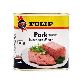 Thịt heo hộp Tulip Pork Luncheon Meat các loại