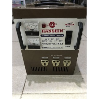 ổn áp hanshin 5kw (5000w) dây đồng rất nặng nguyên zin