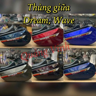 Thùng đựng đồ xe wave màu xanh nhớt