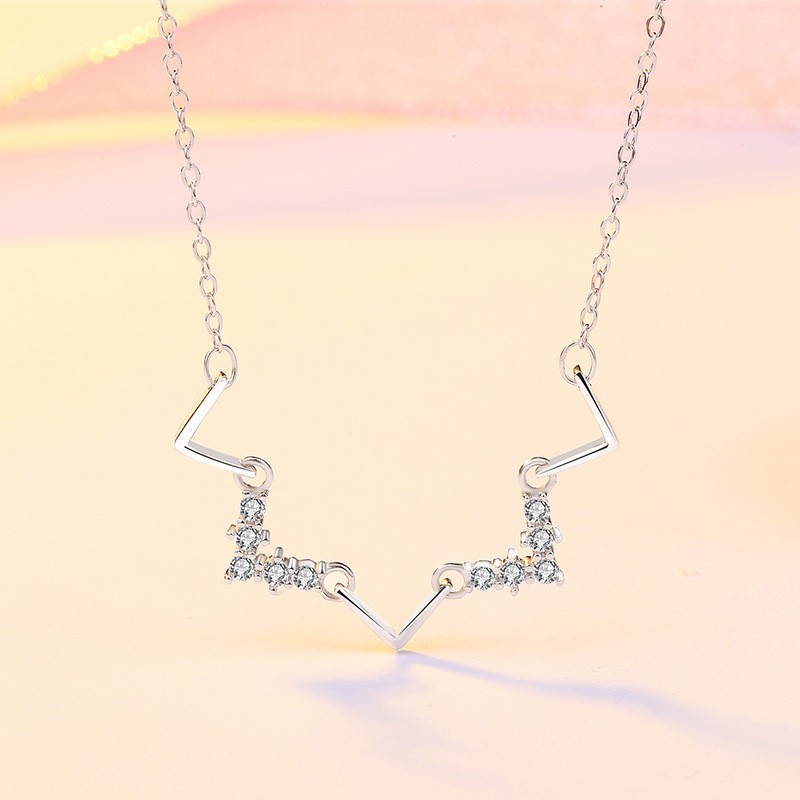 EMERALD - (Bạc 925) Dây chuyền mặt chữ V ngắn ôm xương đòn, thiết kế khoe vẻ đẹp cá tính của bạn nữ