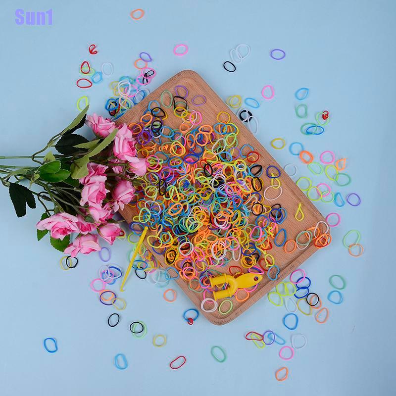 Set 600 Dây Cột Tóc Nhiều Màu Sắc Độc Đáo