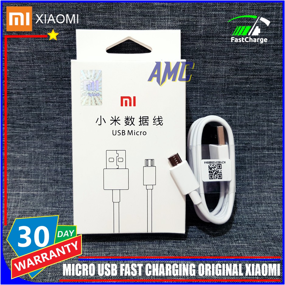 Dây cáp dữ liệu Micro USB 100% chính hãng cho Xiaomi Redmi Note 5 5A 5 Pro Redmi Note 6 Pro