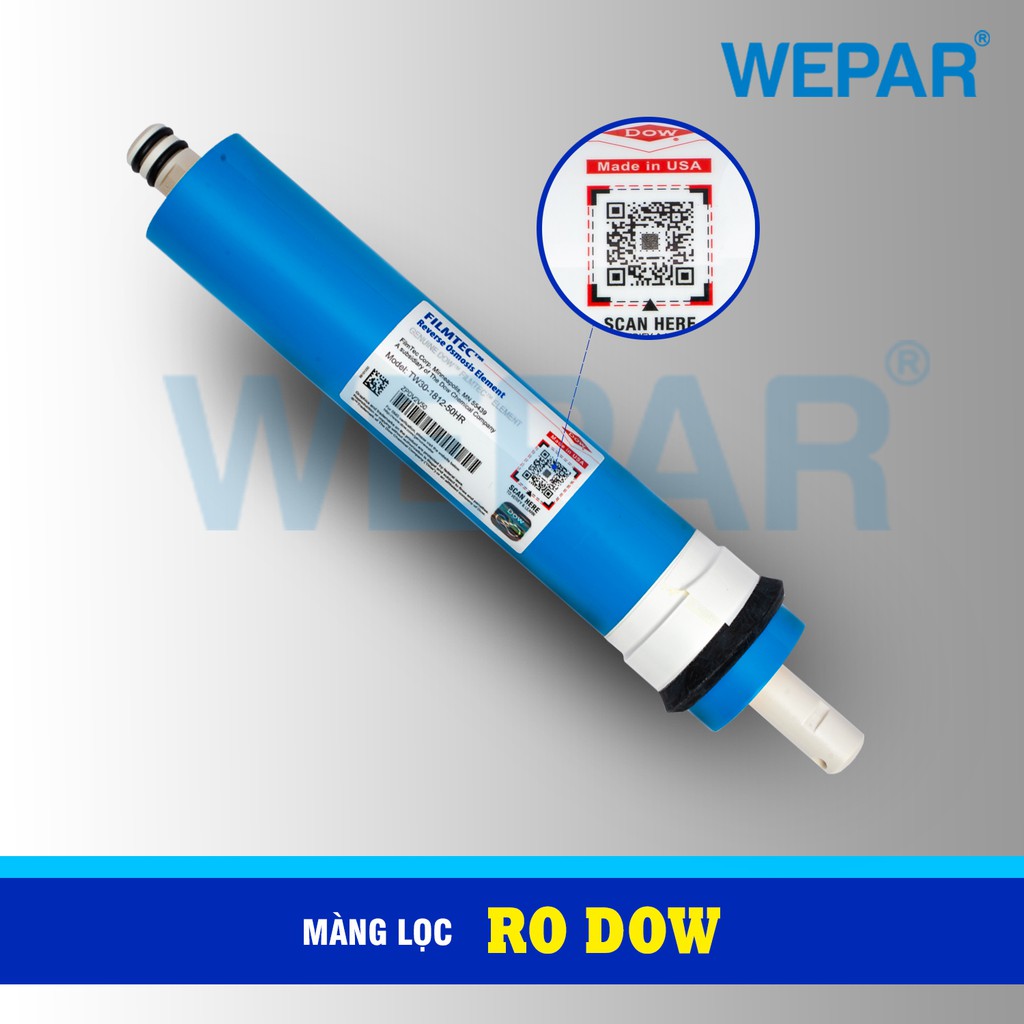 MÀNG LỌC RO DOW 75 FILMTEC USA WEPAR