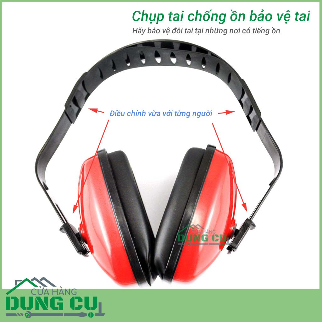 Chụp bịt tai chống ồn bảo vệ tai có điều chỉnh