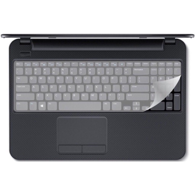 Miếng dán bảo vệ bàn phím máy tính xách tay/ notebook 13-17 inch bằng silicon chống thấm nước / bụi bẩn