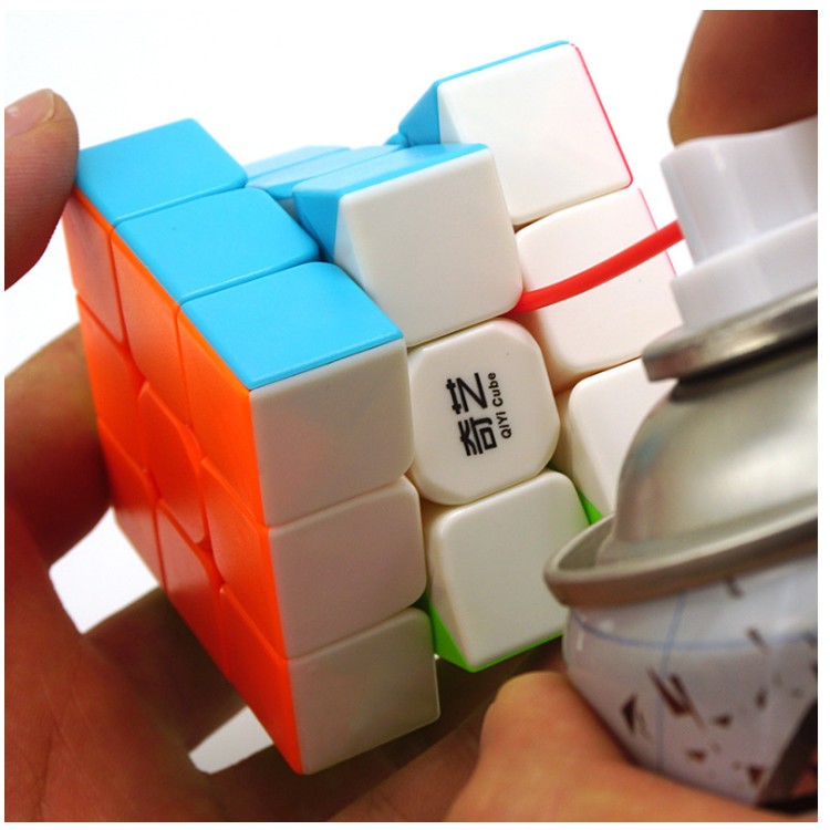 Đồ chơi Rubik 3x3 Speed Cube bằng nhựa Rubic 3 Tầng Không Viền QiYi Warrior S Stickerless