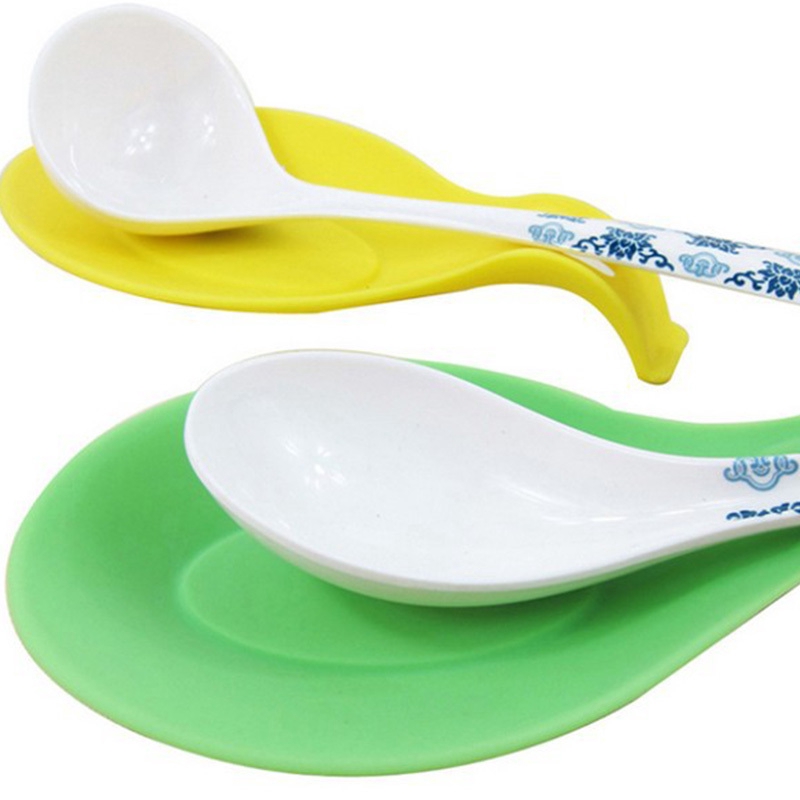 Dụng cụ kê muỗng bằng silicone đa năng tiện lợi