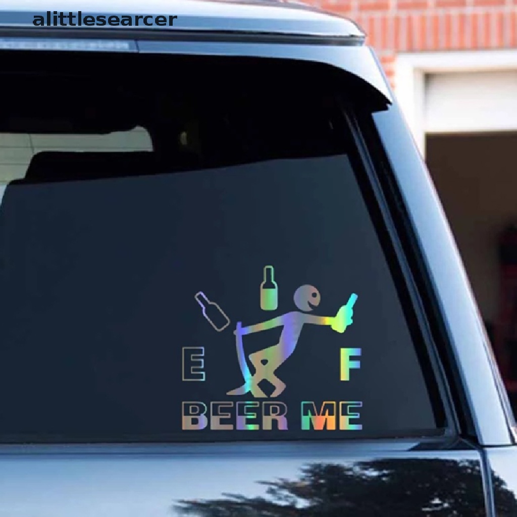 Sticker Vinyl Dán Trang Trí Xe Hơi Họa Tiết 3D Vui Nhộn Sáng Tạo
