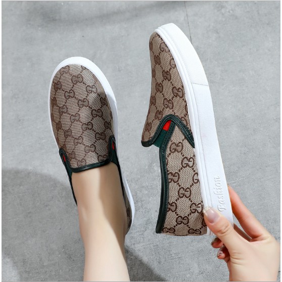 Slip on nữ êm chân họa tiết Guc.ci | BigBuy360 - bigbuy360.vn
