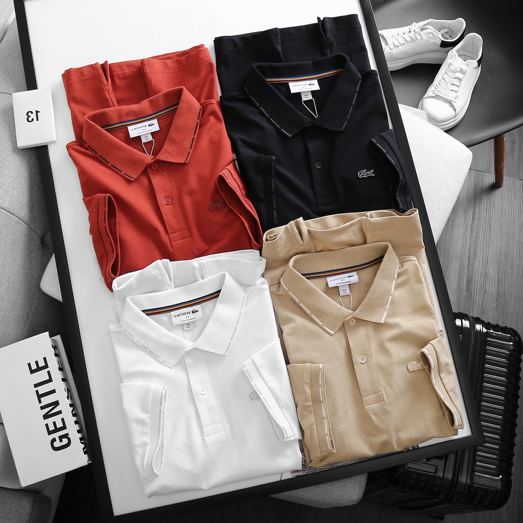 Áo polo có cổ 4 màu PASTEL  dáng #slim nhiều màu mới lạ lắm đẹpcháyhàng vài mã rồi anh em