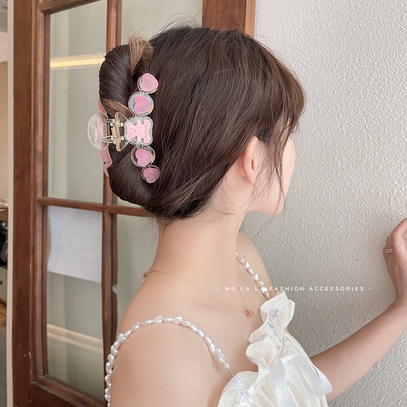 Kẹp Tóc Hình Trái Tim Đáng Yêu Cho Nữ