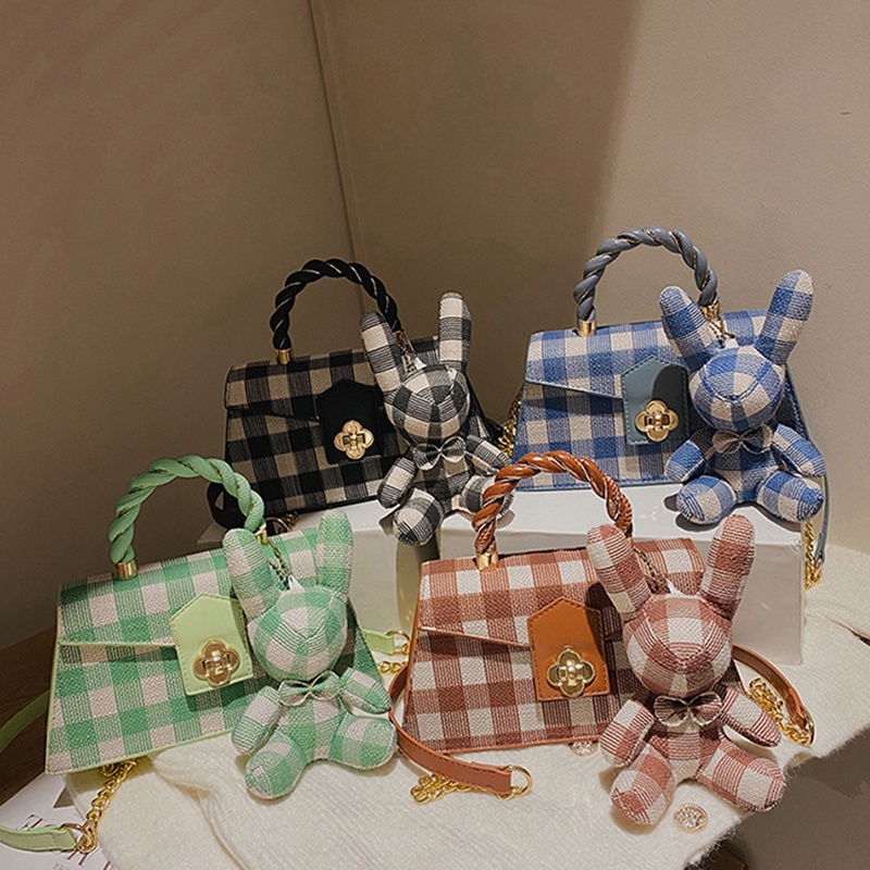 Dây Đeo Túi Xách Họa Tiết Kẻ Sọc Thời Trang Phổ Biến