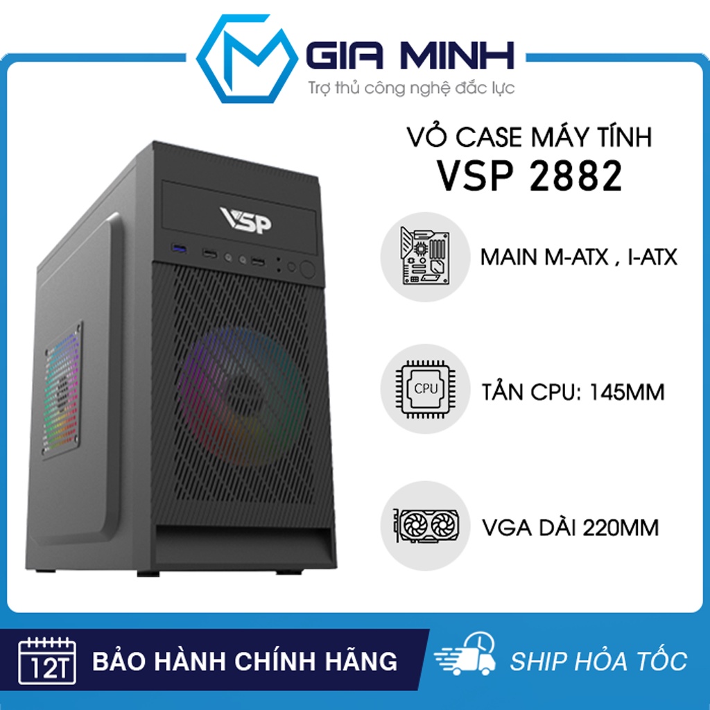 Vỏ Case Máy Tính Văn Phòng Các Loại - Chỉ Dành Cho Size Mainboard mATX - Hàng Chính Hãng , Ship Hoả Tốc | BigBuy360 - bigbuy360.vn