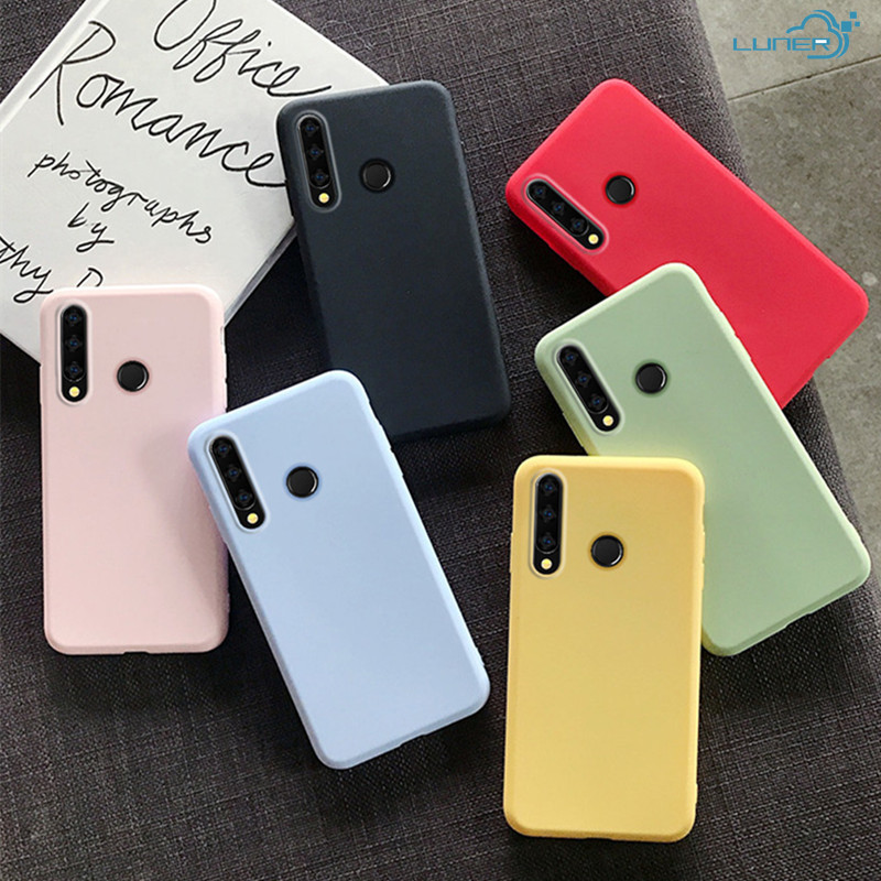 Vivo Ốp điện thoại nhựa dẻo phối màu trơn cho Vivo Y11 Y11S Y12 Y12S Y15 Y17 Y19 Y21 Y21S Y20 Y20S Y20i
