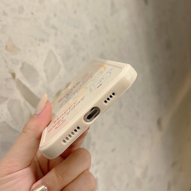 Ốp Lưng Điện Thoại Nhựa Mềm Bears Smile - CAS2176