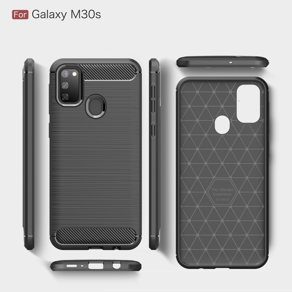 Ốp điện thoại siêu mỏng chống sốc bảo vệ cho Samsung Galaxy M30s/M21
