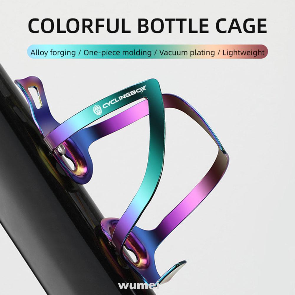 Lightweight Anti Scratch Non Slip Stable Easy Install Aluminium Alloy Colorful Outdoor Cycling Bike Water Bottle Cage