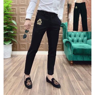 Quần Tây Nam, Quần Âu Nam Cao Cấp Họa Tiết Logo Nổi, Vải Co Dãn Siêu Tốt, Siêu Bền, Siêu Đẹp - QA03