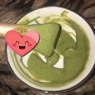 bột cám gạo trà xanh matcha handmade 50g