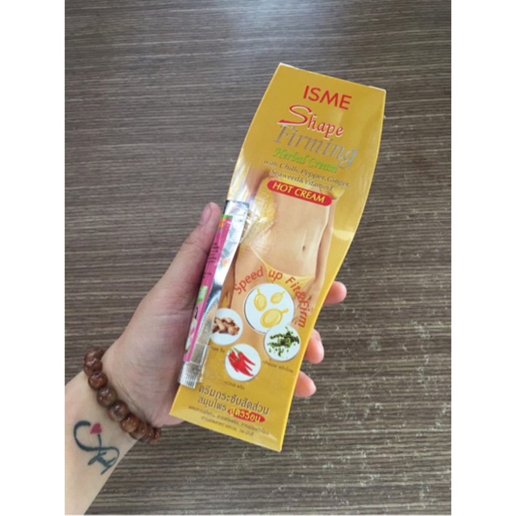 KEM TAN MỠ BỤNG ISME SHAPE FIRMING HERBAL 120ML THÁI LAN CHÍNH HÃNG - 3273