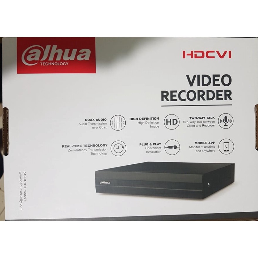 Đầu ghi hình 4 8 kênh Dahua XVR 1B04 XVR 1B08 - Chính Hãng Dahua DSS BH 24TH