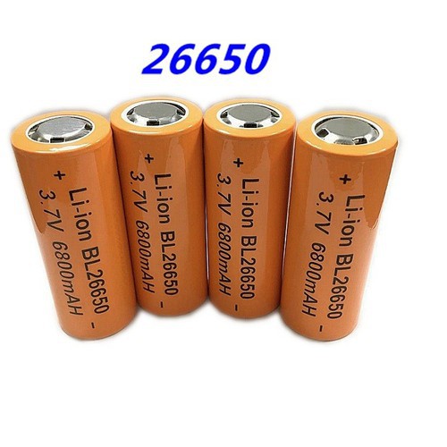 ⚡️FLASH SALE⚡️ PIN SẠC 26650 Dung Lượng  6800mAh 3.7V Giá rẻ nhất