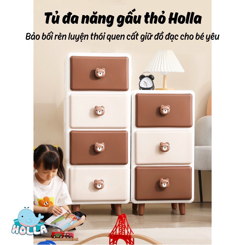 Tủ đa năng gấu thỏ holla