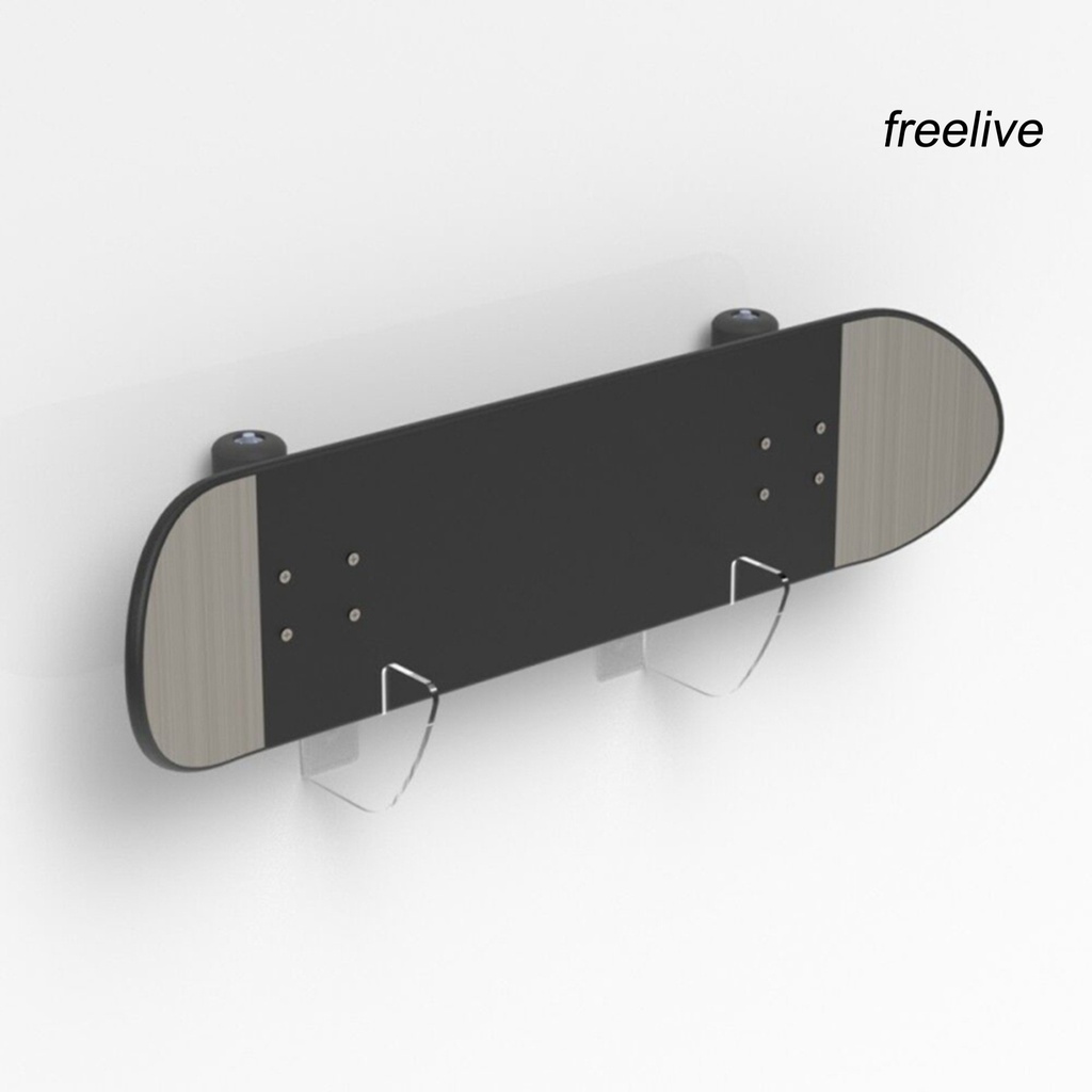 1 Set Giá Đỡ Ván Trượt Gắn Tường Bằng Acrylic Gọn Nhẹ Ổn Định S3L * 1