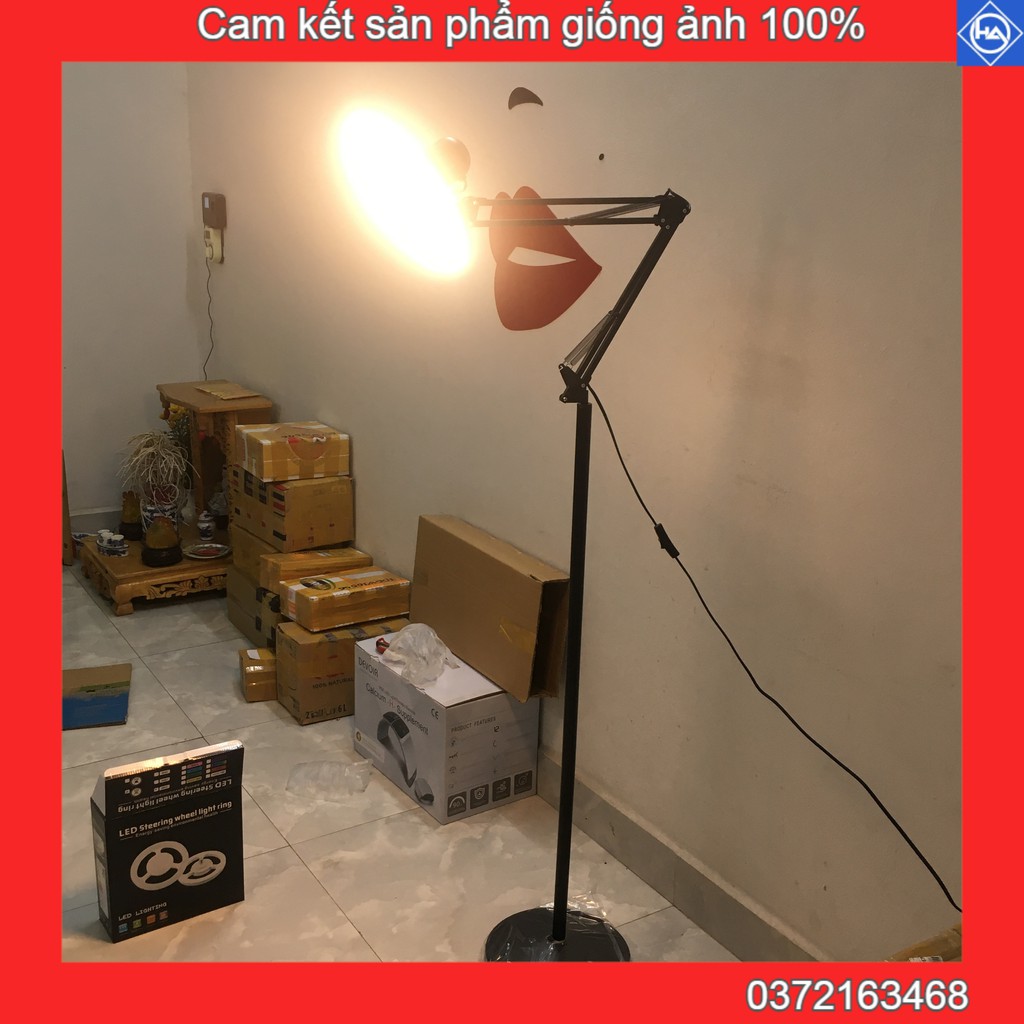 Đèn Led spa đèn spa nối mi Điều chỉnh ánh sáng soi da nặn mụn thông minh 2in1