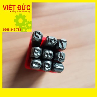 Bộ đục số đóng số 4mm-XUÔI