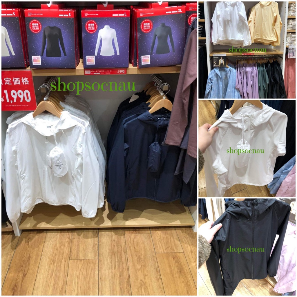 SSN  Áo Parka chống tia UV, chống gió, chống nước hiệu quả, dành cho nữ,phiên bản 2022