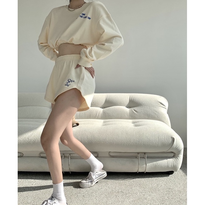 Set áo + quần thể thao polo dài tay thu đông