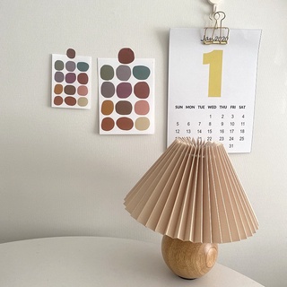 Dot dán tường vintage, nhiều màu xinh xắn - Gọn Decor