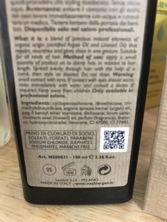 Tinh dầu dưỡng tóc Nashi argan 100ml