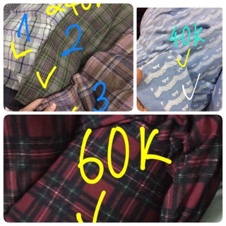 Vải dạ thô mỏng, len thời trang