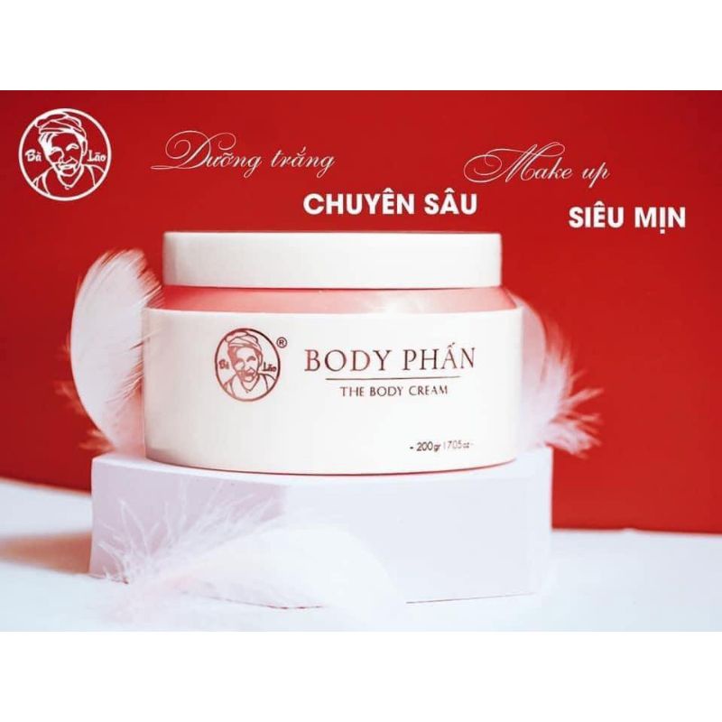 Body Phấn Dưỡng Trắng Mịn Da - Bà Lão